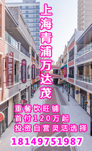 一线城市首座万达茂，最核心商圈，地铁上盖，重餐饮旺铺，首付120万起，投资自营灵活选择